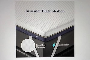 Topper Gel memory Foam  Bild 6