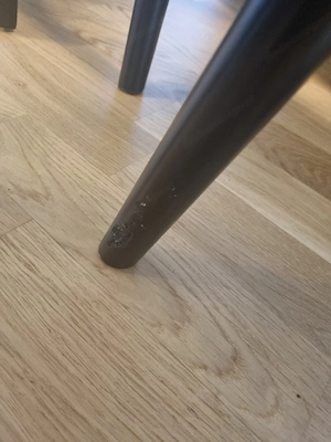 Esszimmerstühle Holz schwarz Bild 3