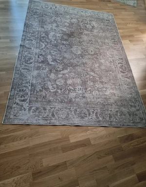 Waschbarer Vintage Teppich Bild 2