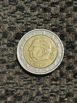 2 Euro Umlaufmünze Belgien 2011 Bild 2