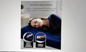 Luftbett Doppel, selbstaufblasend Bild 6