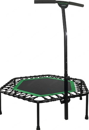 Tunturi Fitness-Trampolin mit Haltegriff
