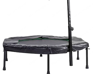 Tunturi Fitness-Trampolin mit Haltegriff Bild 2