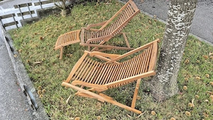 Gartenstühle, Liegestühel zu verkaufen
