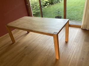 Biete Esstisch Vollholz  Bild 2