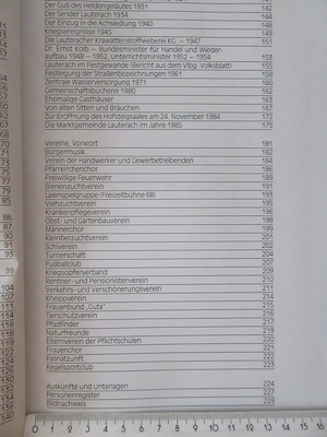 Sehr schöner Bildband - Chronik über Lauterach aus dem Jahr 1985   Bild 4