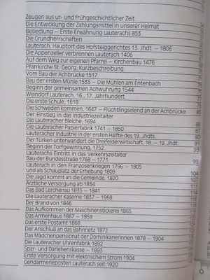 Sehr schöner Bildband - Chronik über Lauterach aus dem Jahr 1985   Bild 3