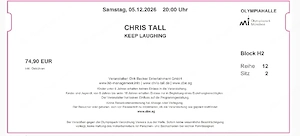 Chris Tall Karten Bild 2