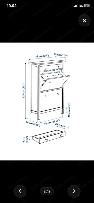 Schuhschrank Ikea Bild 3