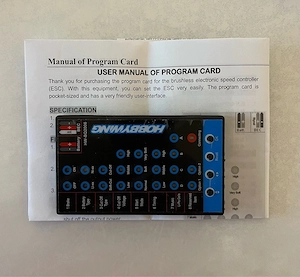 Programmierkarte Flyfun Skywalker