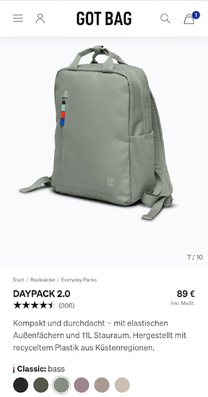 Gotbag daypack2.0 Bild 4