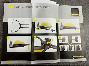EMUK Wohnwagenspiegel Mercedes Bild 2