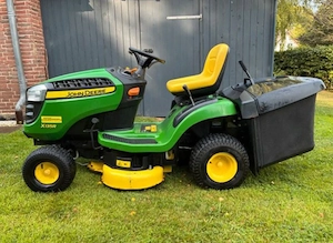 John Deere X135R Rasentraktor Neujahr 2017 Bild 2