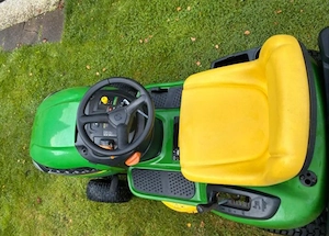 John Deere X135R Rasentraktor Neujahr 2017 Bild 3
