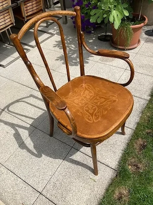 Thonet Stuhl bzw. Sessel 1 Stück Bild 2