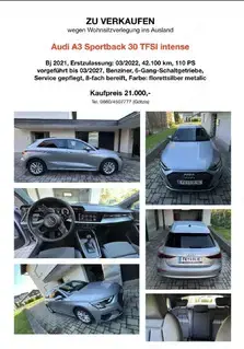 Audi A3 zu verkaufen
