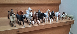 Schleich Tiere 22Stk wie neu