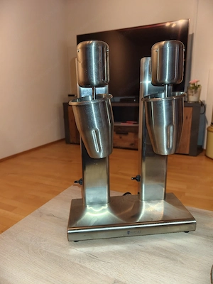Doppel-Milchshaker Edelstahl Royal Catering - Top Zustand!
