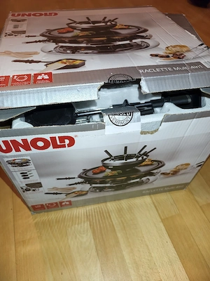 UNOLD Raclette Multi 4in1   Neu & OVP (für bis zu 8 Personen) Bild 2