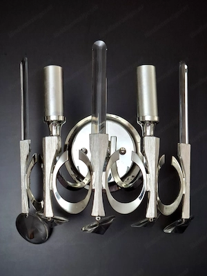 Gaetano Sciolari Wandleuchte | Modell Ovali | Herstellung 1960 | Made in Italy 