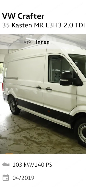 VW Crafter  Bild 2