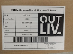 Seitenmarkise XL 4,5m NEU Bild 2