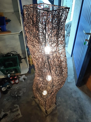Fancy Skulpturgeformte Lampe Bild 2