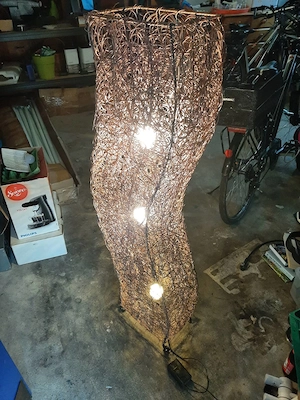 Fancy Skulpturgeformte Lampe Bild 3