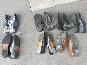 7 Paar Herrenschuhe Größe 44 und 45
