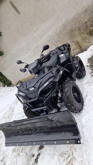 Polaris Sportsman 570 EPS SE 4x4 mit Schneeschild Quad Bild 7