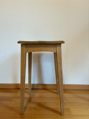 Eiche Hocker Bild 2