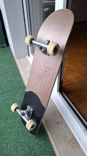 Skateboard GLOBE mit Ricta Wheels Chrome Clouds 56mm 78A + die original GLOBE Wheels 54mm 99A Bild 2