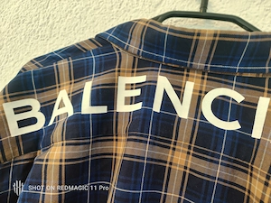 Balenciaga Flanell Hemd  Bild 5