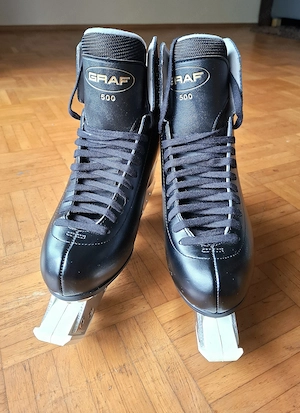 Off Ice Skates Größe 41, Inline Skates für das üben von Kunsteislauf im Sommer, sehr hochwertig! Bild 2