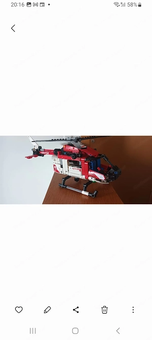 Lego Technic Helicopter Bild 2