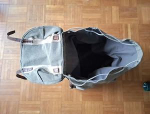 VINTAGE Rucksack, ehem. Militär Rucksack groß Bild 5