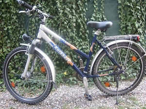 Mädchenfahrrad günstig abzugeben.