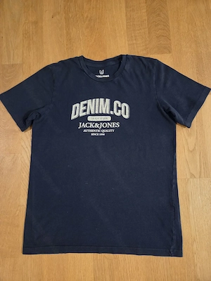 T-Shirt Gr. 164 Jack & Jones dunkelblau