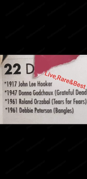 JohnLeeHooker109AZ AaronZzTop AbbaZappa Bild 6