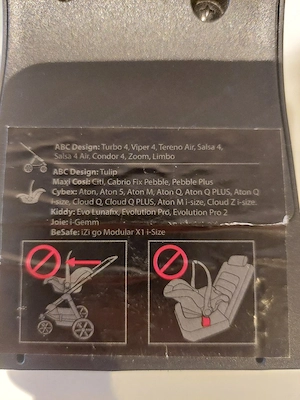 ABC Adapter für Maxi cosi  Bild 2
