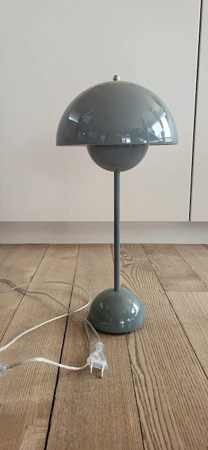 Designerlampe Flowerpot in stone blue