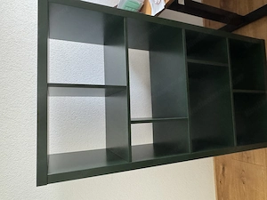 Ikea Kallax Regal dunkelgrün Bild 4
