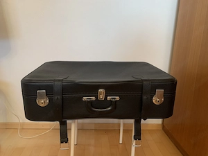 Koffer aus Leder Bild 3
