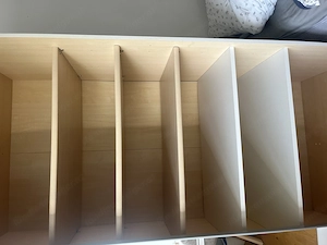 Weißer Schiebetürschrank Bild 3