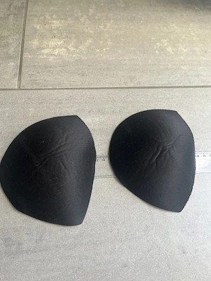 BH-Pads   Bikini-Einlagen herausnehmbar   Schwarz Bild 3