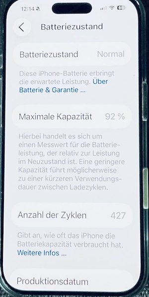 iPhone 16Pro 128 GB, Black   Bild 2