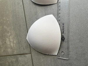 BH-Pads   Bikini-Einlagen herausnehmbar   weiß Bild 3
