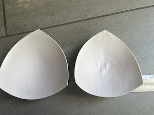 BH-Pads   Bikini-Einlagen herausnehmbar   weiß Bild 5