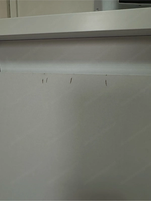 Weißer schreibtisch 7 schubladen Bild 4