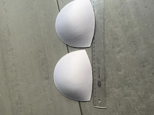 BH-Pads   Bikini-Einlagen herausnehmbar Größe 40 1 Paar Bild 3